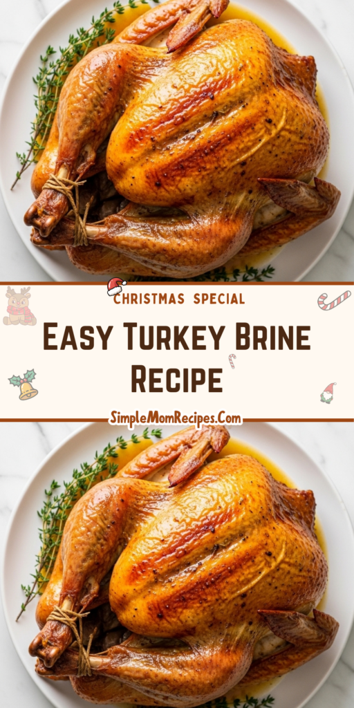 Easy Turkey Brine Recipe