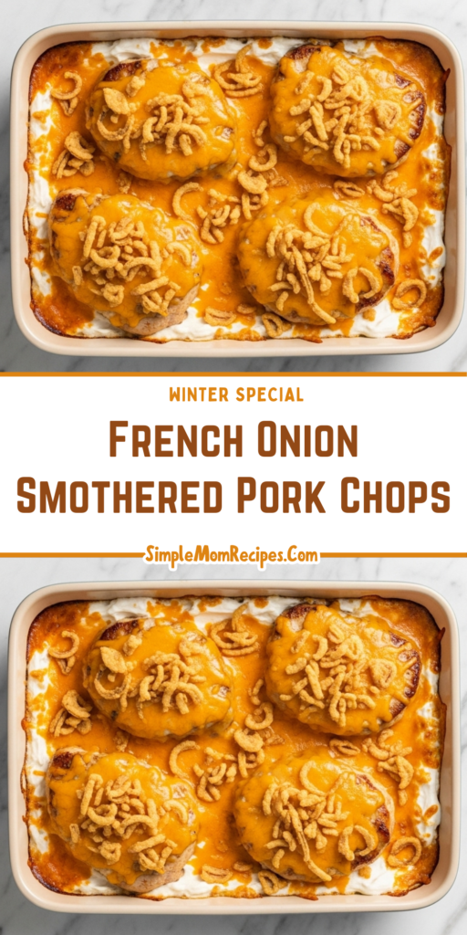 French Onion Smothered Pork Chops Recipe