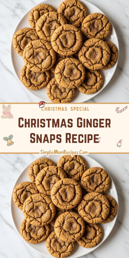 Ginger Snaps Recipe