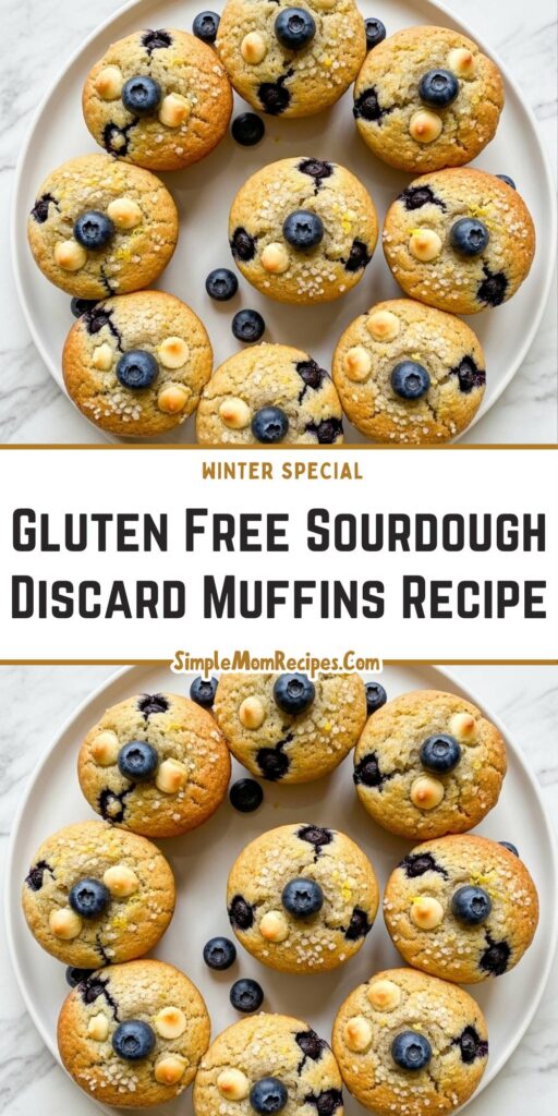 Gluten Free Sourdough Discard Muffins Recipe
