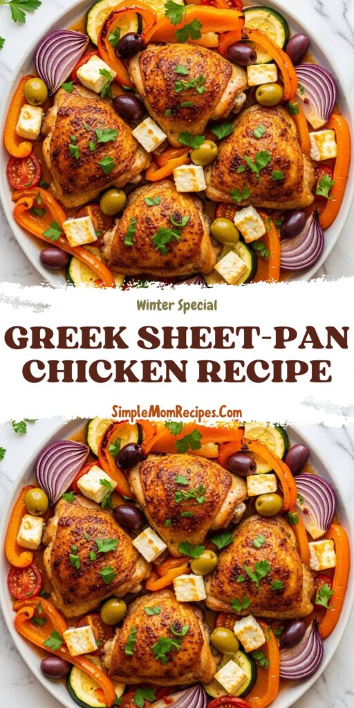 Greek Sheet-Pan Chicken Recipe