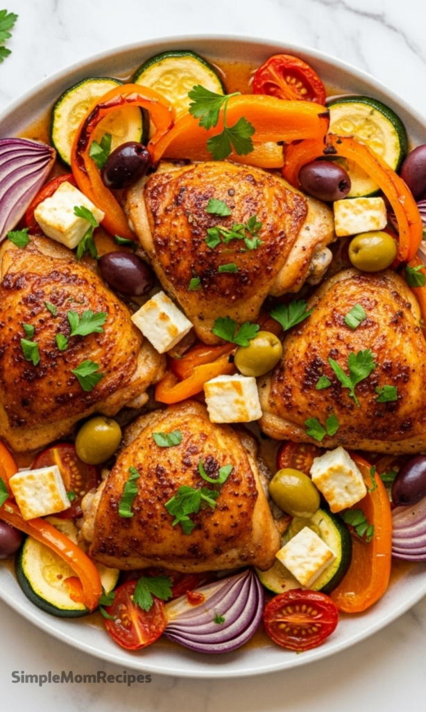 Greek Sheet-Pan Chicken Recipe