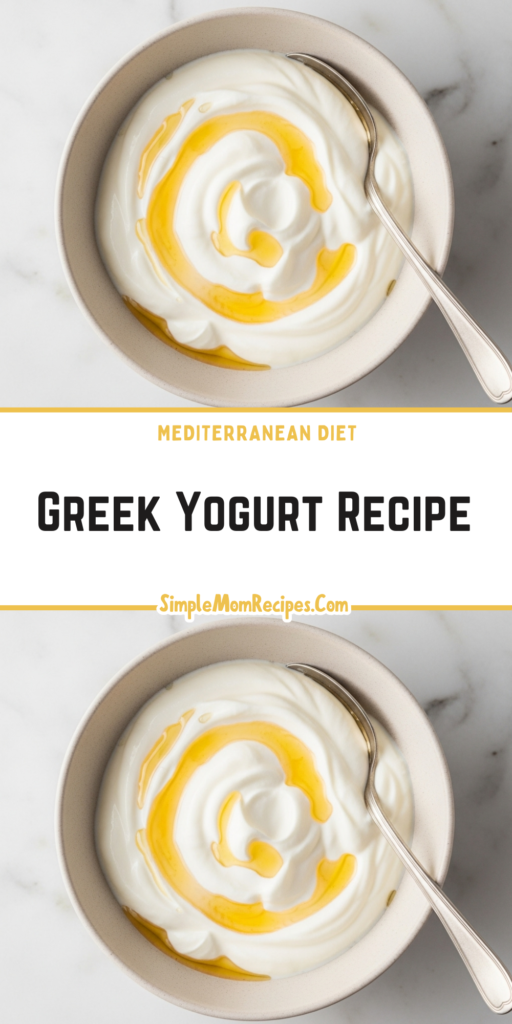 Greek Yogurt Recipe