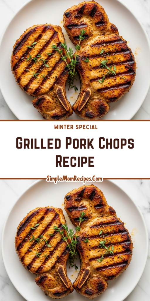 Grilled Pork Chops Recipe