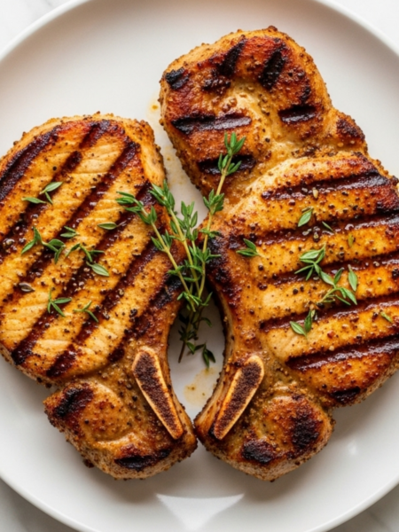 Grilled Pork Chops Recipe