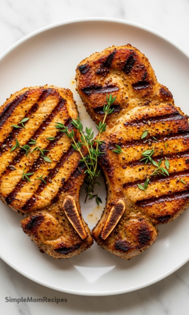 Grilled Pork Chops Recipe