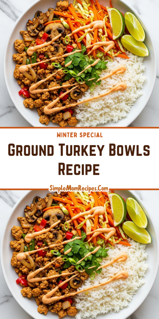 Ground Turkey Bowls Recipe