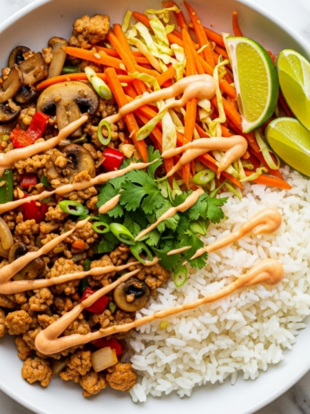 Ground Turkey Bowls Recipe