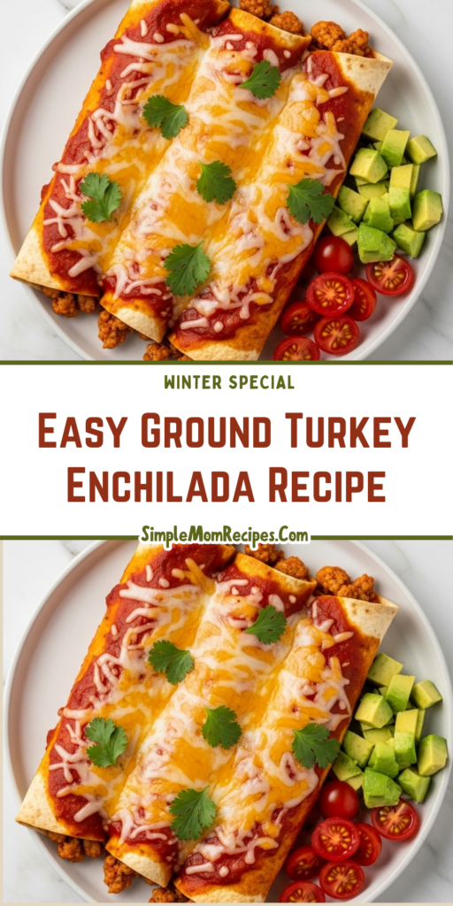 Ground Turkey Enchilada Recipe