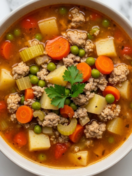 Ground Turkey Soup Recipe