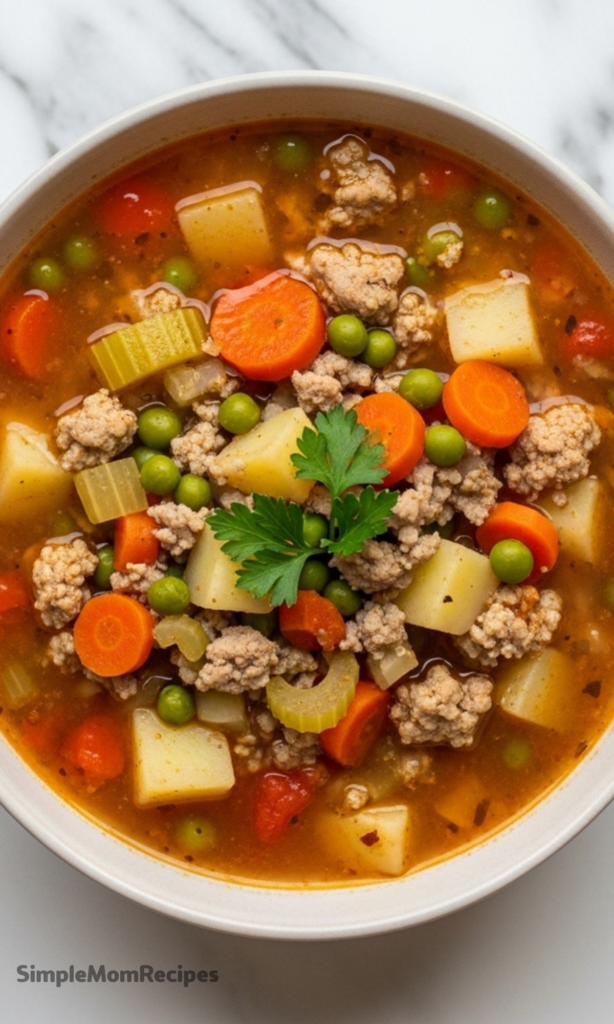 Ground Turkey Soup Recipe