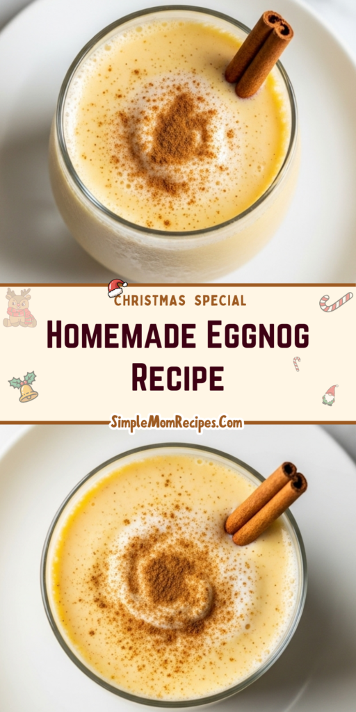Homemade Eggnog Recipe