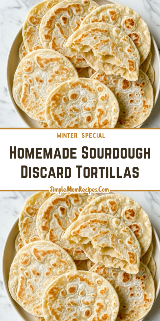 Homemade Sourdough Discard Tortillas Recipe