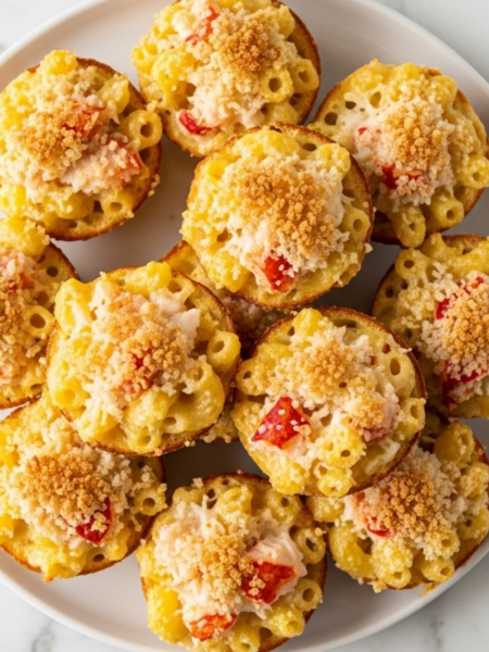 Lobster Mac And Cheese Bites Recipe