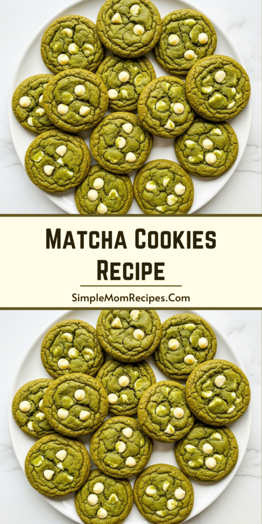 Matcha Cookies Recipe