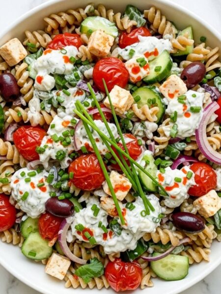 Mediterranean Pasta Salad Recipe
