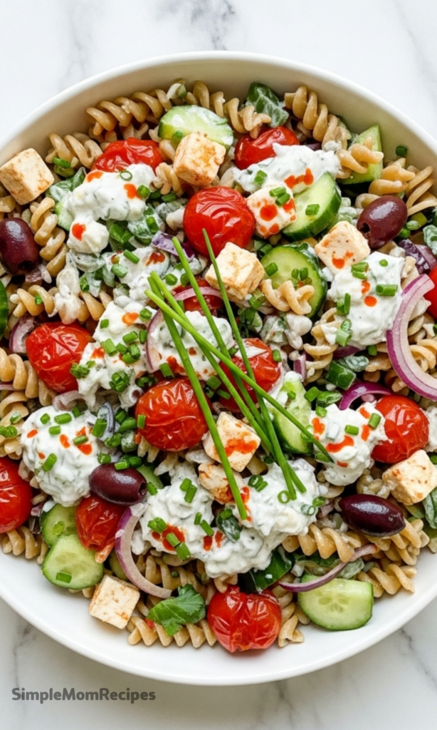 Mediterranean Pasta Salad Recipe
