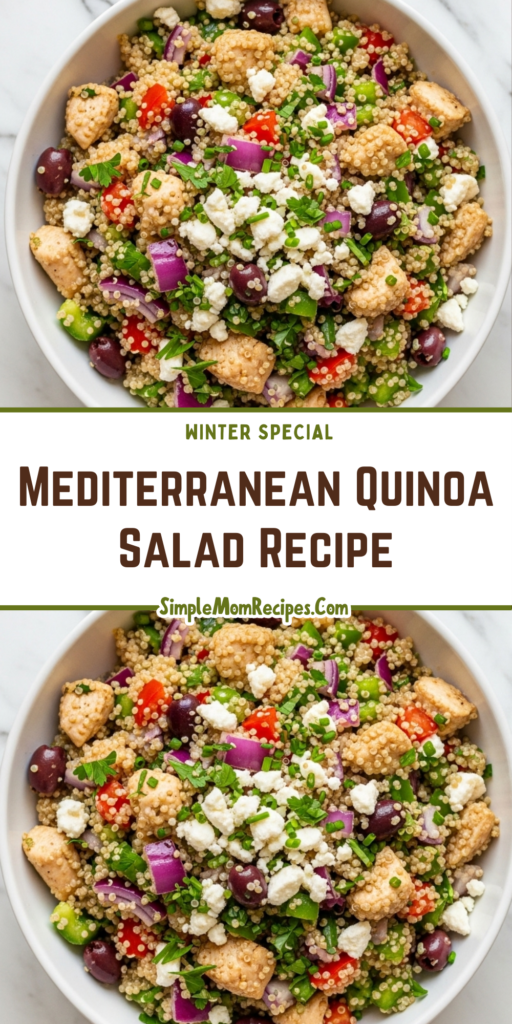 Mediterranean Quinoa Salad Recipe
