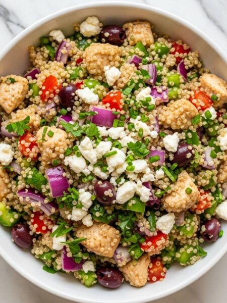 Mediterranean Quinoa Salad Recipe