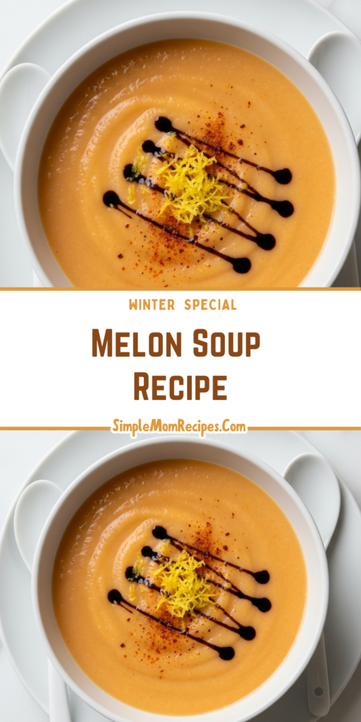 Melon Soup Recipe