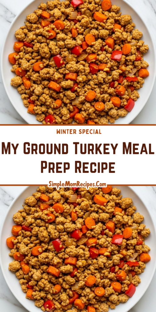 My Ground Turkey Meal Prep Recipe