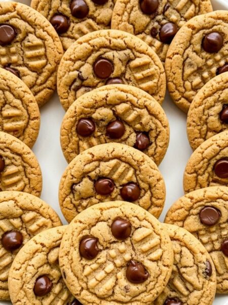Peanut Butter Chocolate Chip Cookies Recipe