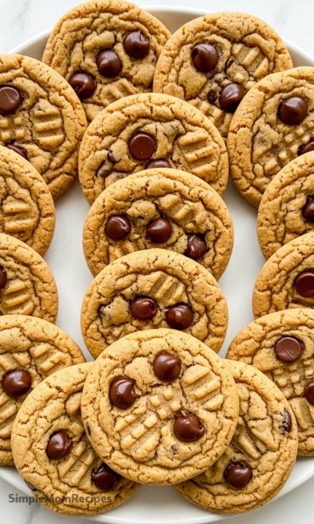 Peanut Butter Chocolate Chip Cookies Recipe