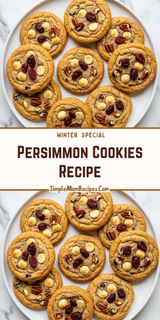 Persimmon Cookies Recipe