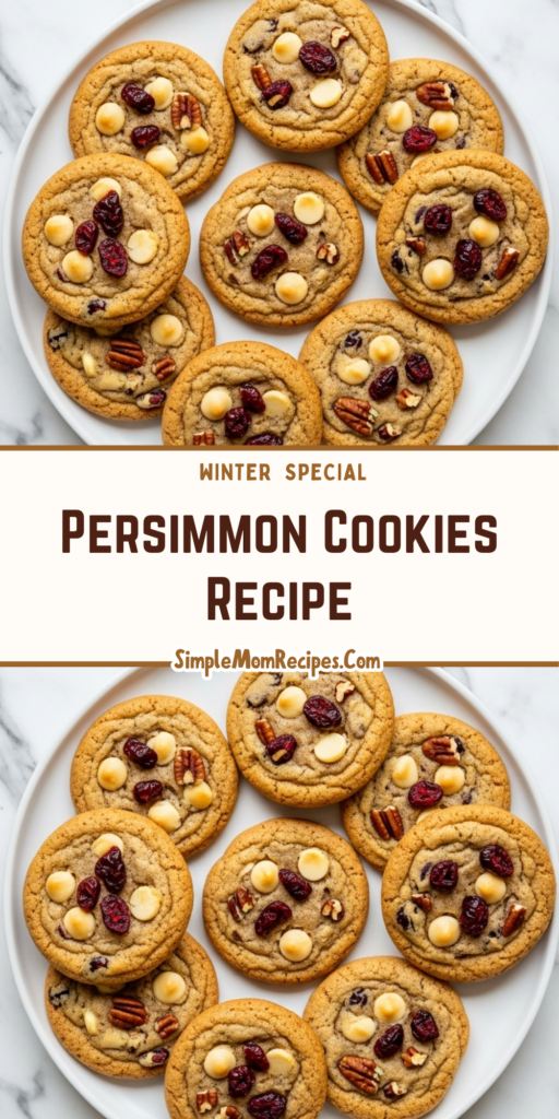 Persimmon Cookies Recipe