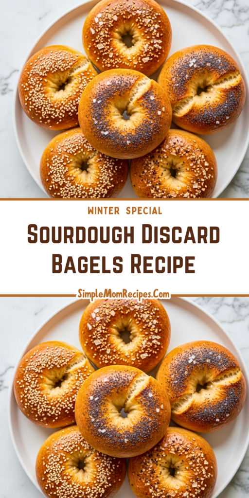 Sourdough Discard Bagels Recipe