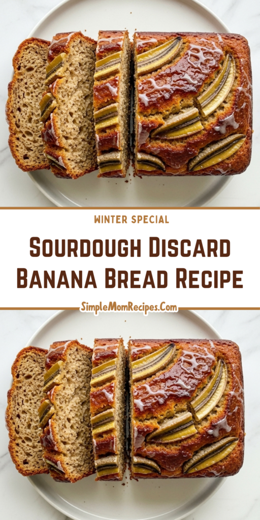 Sourdough Discard Banana Bread Recipe