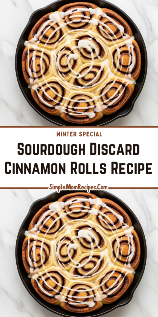 Sourdough Discard Cinnamon Rolls Recipe