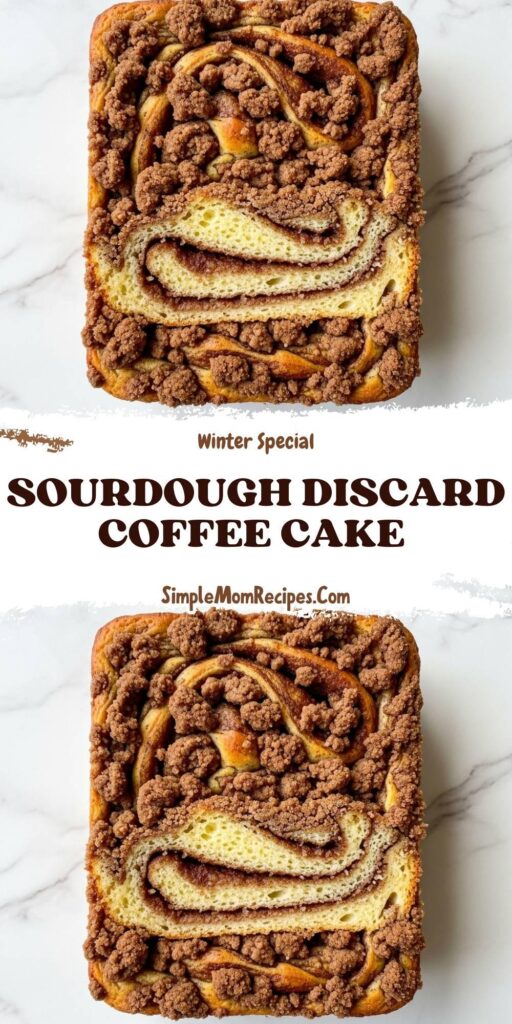 Sourdough Discard Coffee Cake Recipe