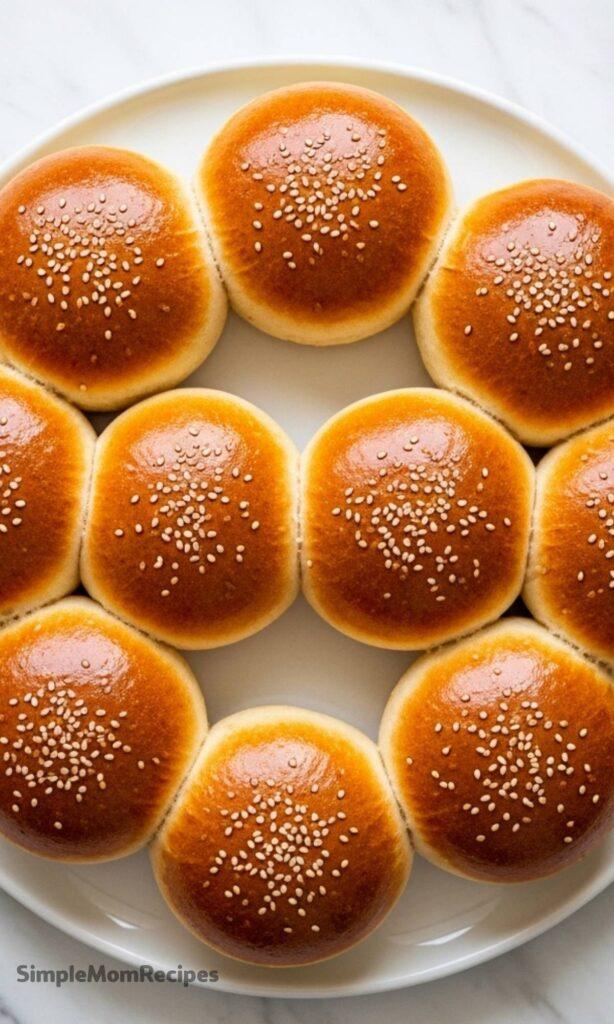 Sourdough Discard Hamburger Buns Recipe