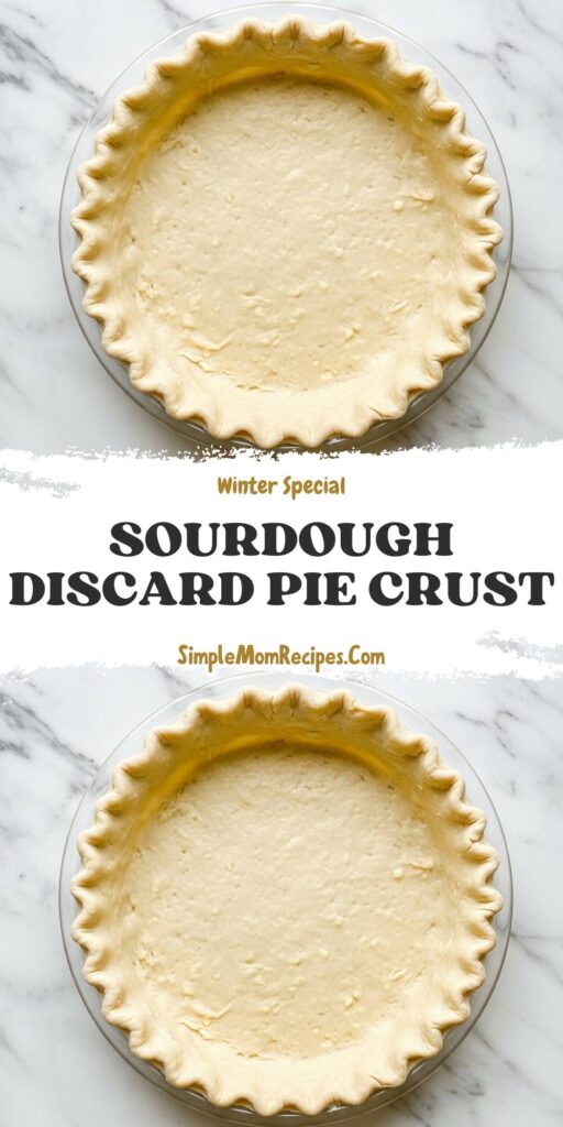 Sourdough Discard Pie Crust Recipe