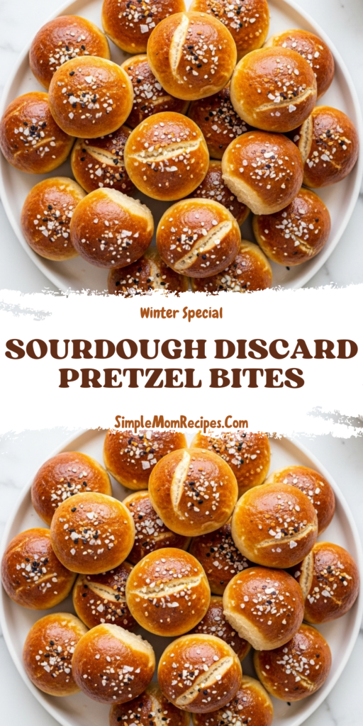Sourdough Discard Pretzel Bites Recipe