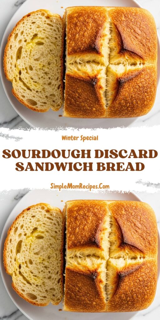 Sourdough Discard Sandwich Bread Recipe