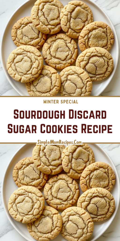 Sourdough Discard Sugar Cookies Recipe