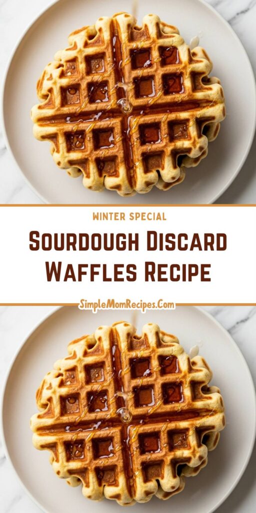 Sourdough Discard Waffles Recipe