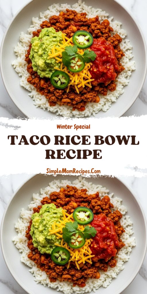 Taco Rice Bowl Recipe