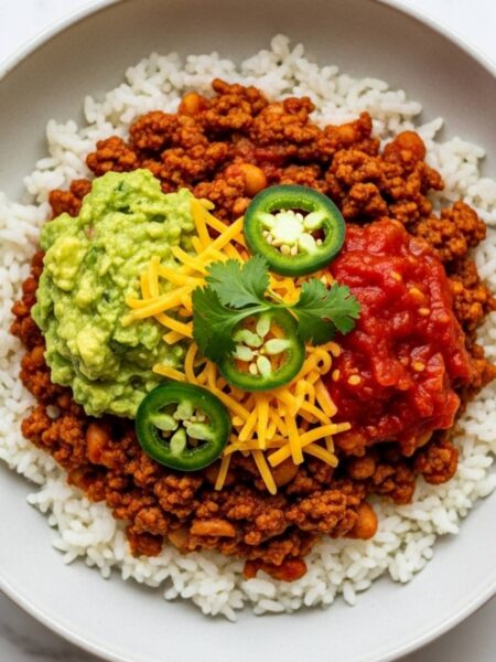 Taco Rice Bowl Recipe