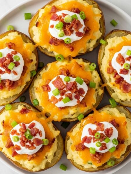 Twice-Baked Potatoes Recipe