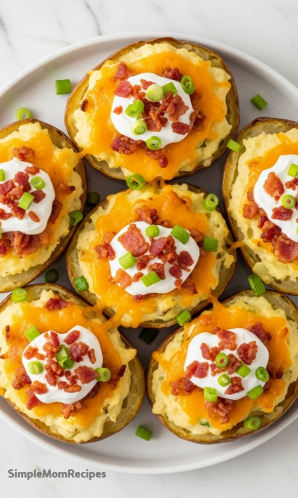 Twice-Baked Potatoes Recipe