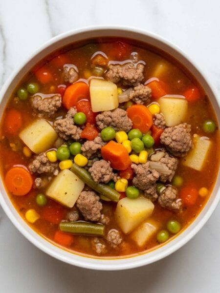 Vegetable Beef Soup Recipe