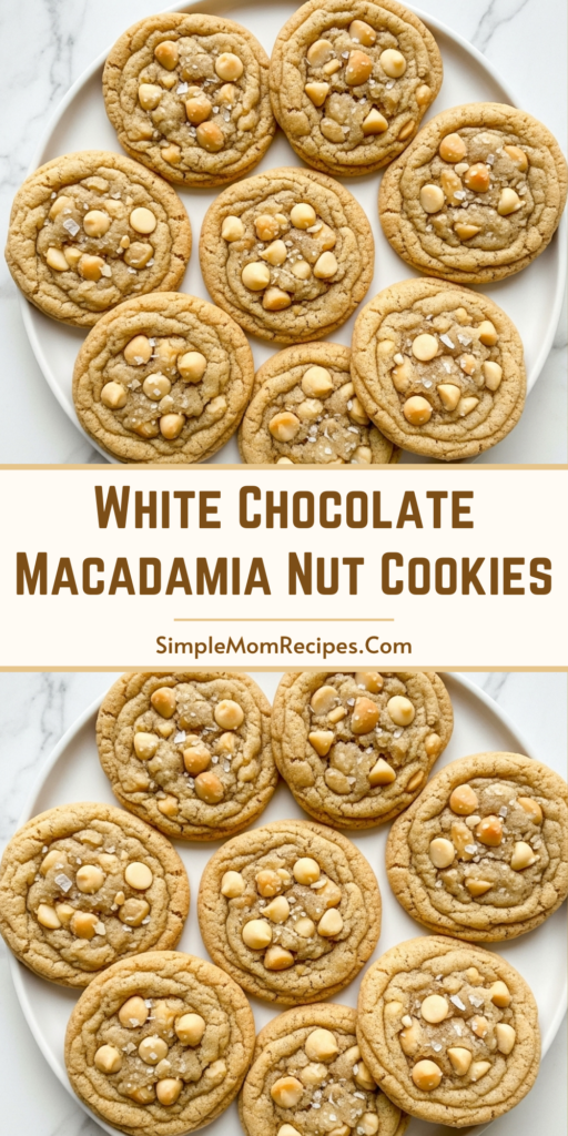White Chocolate Macadamia Nut Cookies Recipe