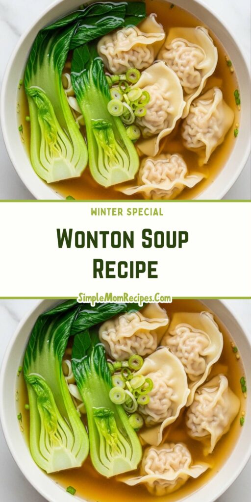 Wonton Soup Recipe