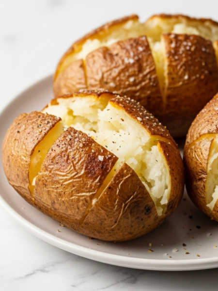 Air Fryer Baked Jacket Potatoes