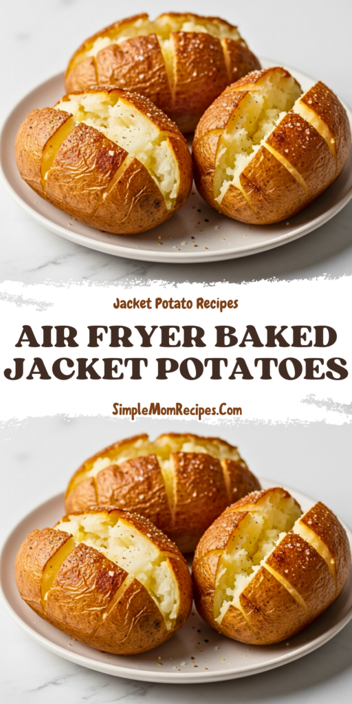 Air Fryer Baked Jacket Potatoes Recipe