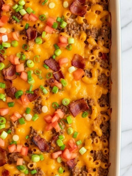 Bacon Cheeseburger Casserole Recipe