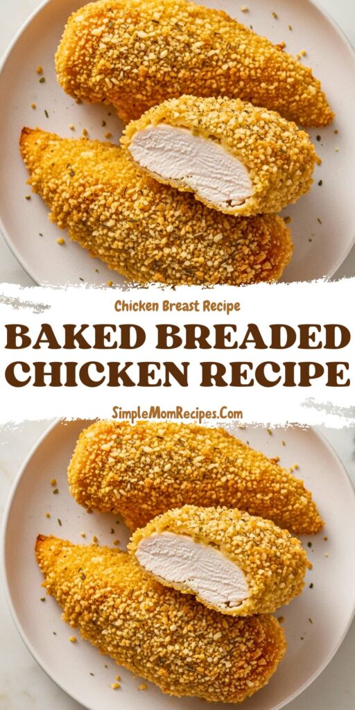 Baked Breaded Chicken Recipe